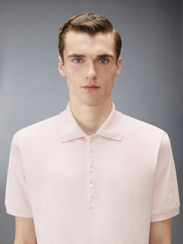 GARMENT OVERDYED JERSEY 4-BAR POLO - image 5