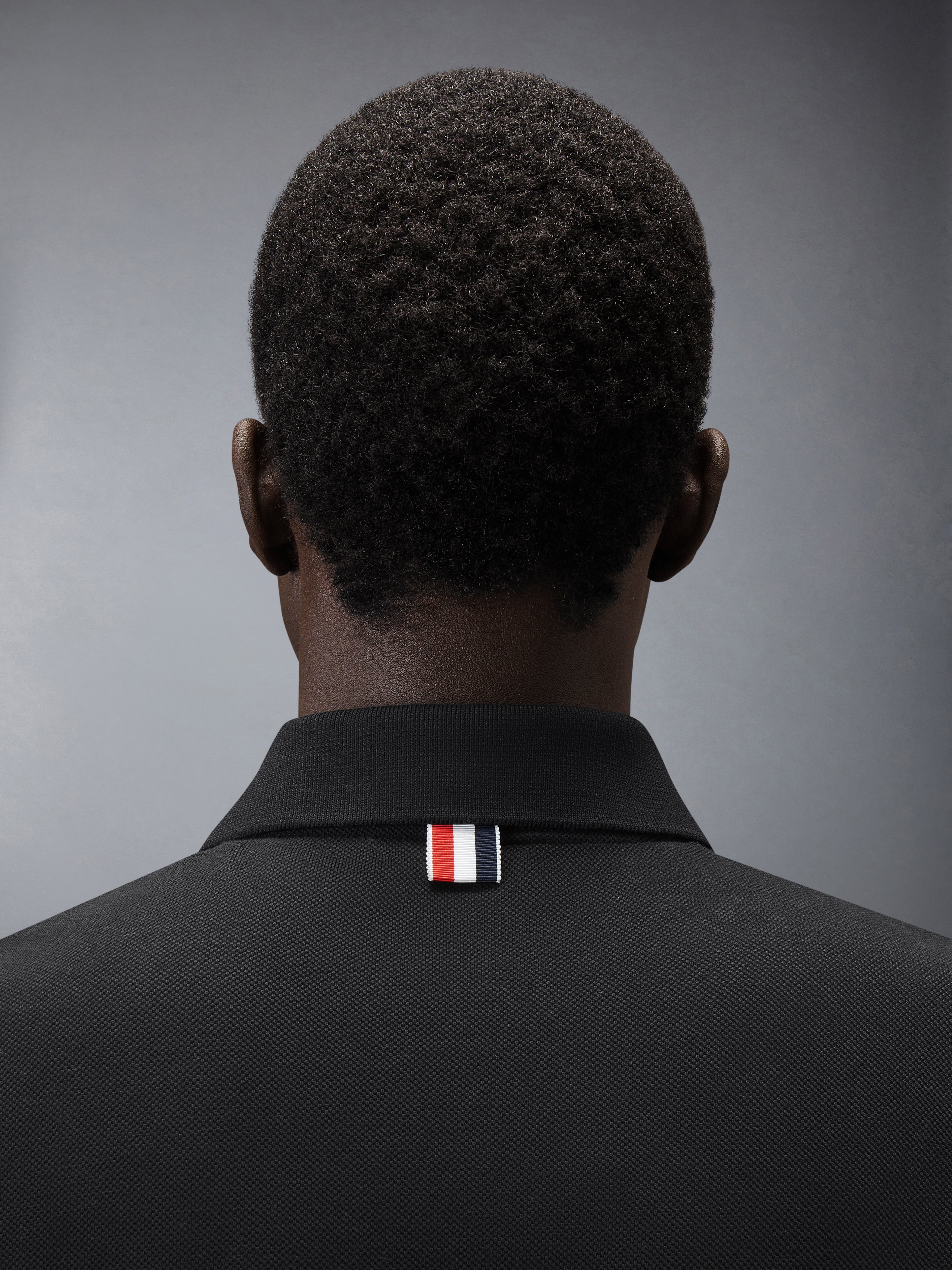 美品 THOM BROWNE ケーブル キーホール ニットポロシャツ 40 メンズ ニットウェア&セーター | Thom Browne