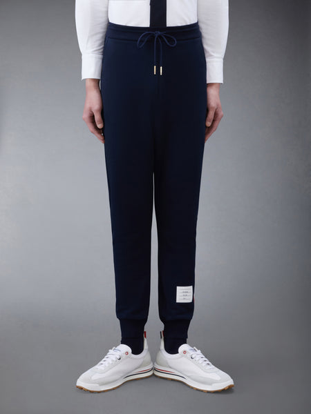 CLASSIC LOOPBACK STRIPE SWEATPANTS NAVY