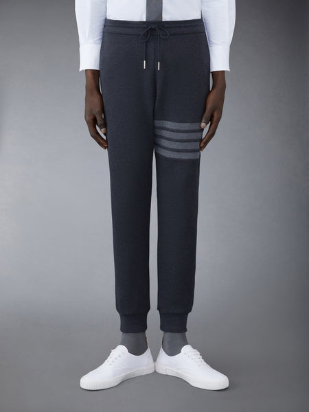 WAFFLE 4-BAR SWEATPANTS CHARCOAL