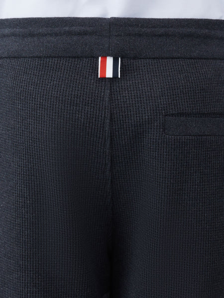 WAFFLE 4-BAR SWEATPANTS CHARCOAL