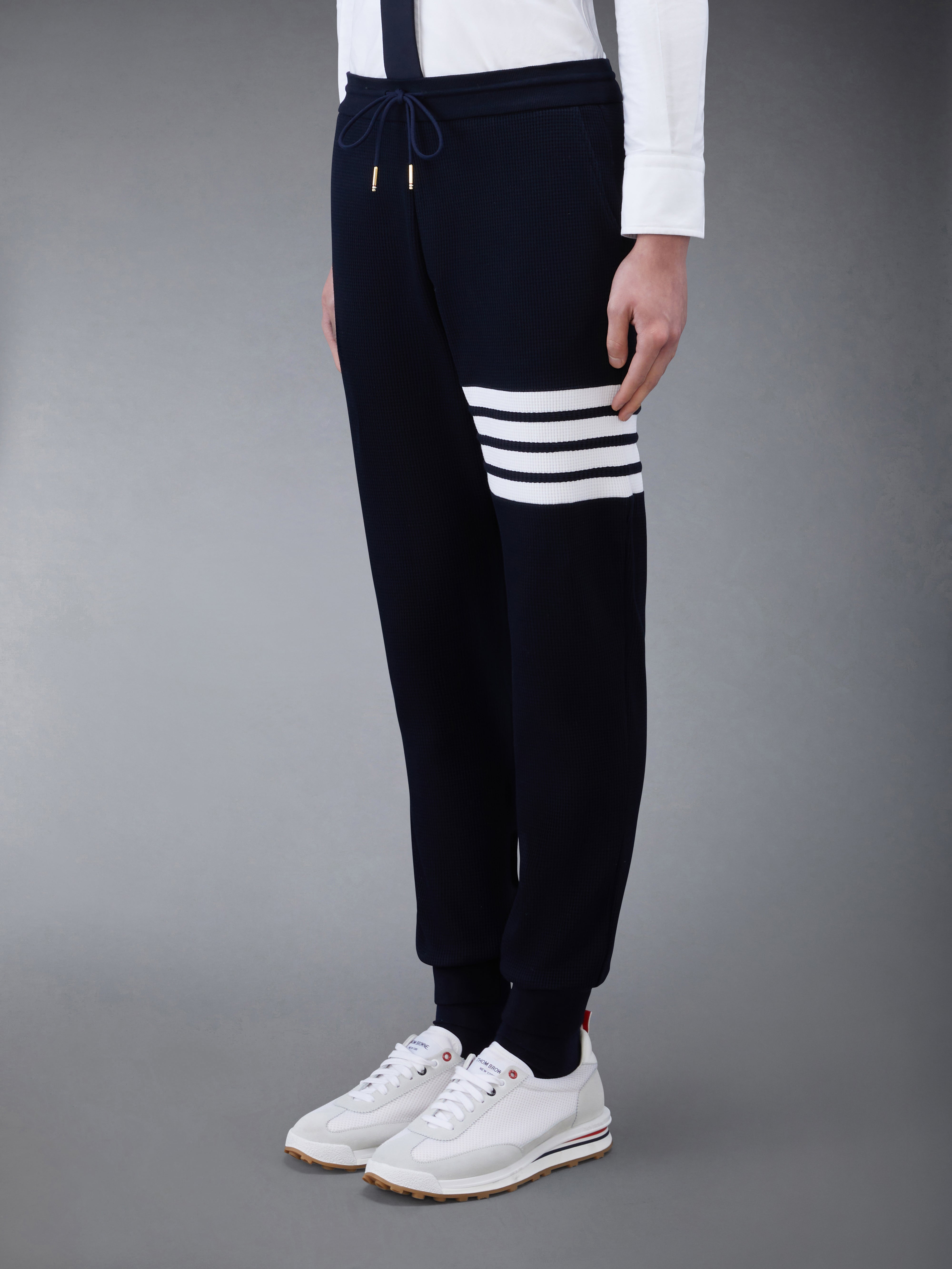 ★THOM BROWNE★コットンキャンバス ハイウエストパンツ コットンキャンバスハイウエストパンツ | Thom Browne