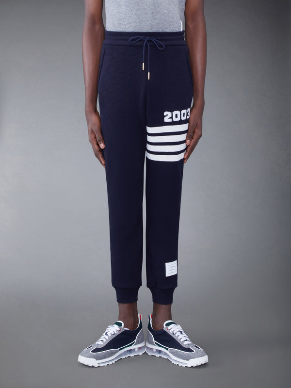 CASHMERE WAFFLE 2003 4-BAR SWEATPANTS - featured image
