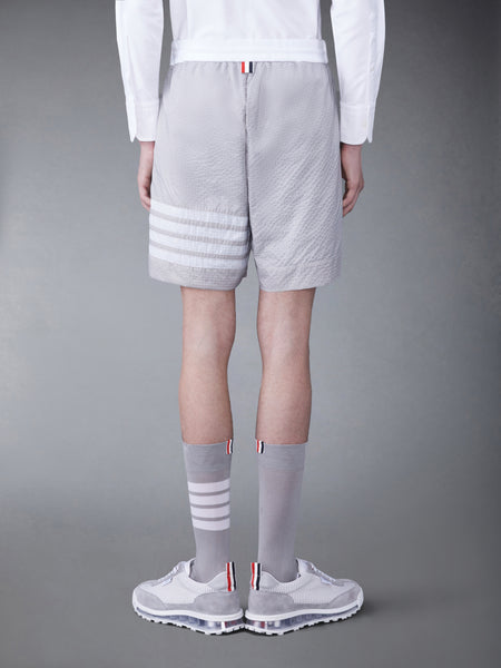 ULTRALIGHT RIPSTOP 4-BAR MID THIGH  SHORTS LT GREY