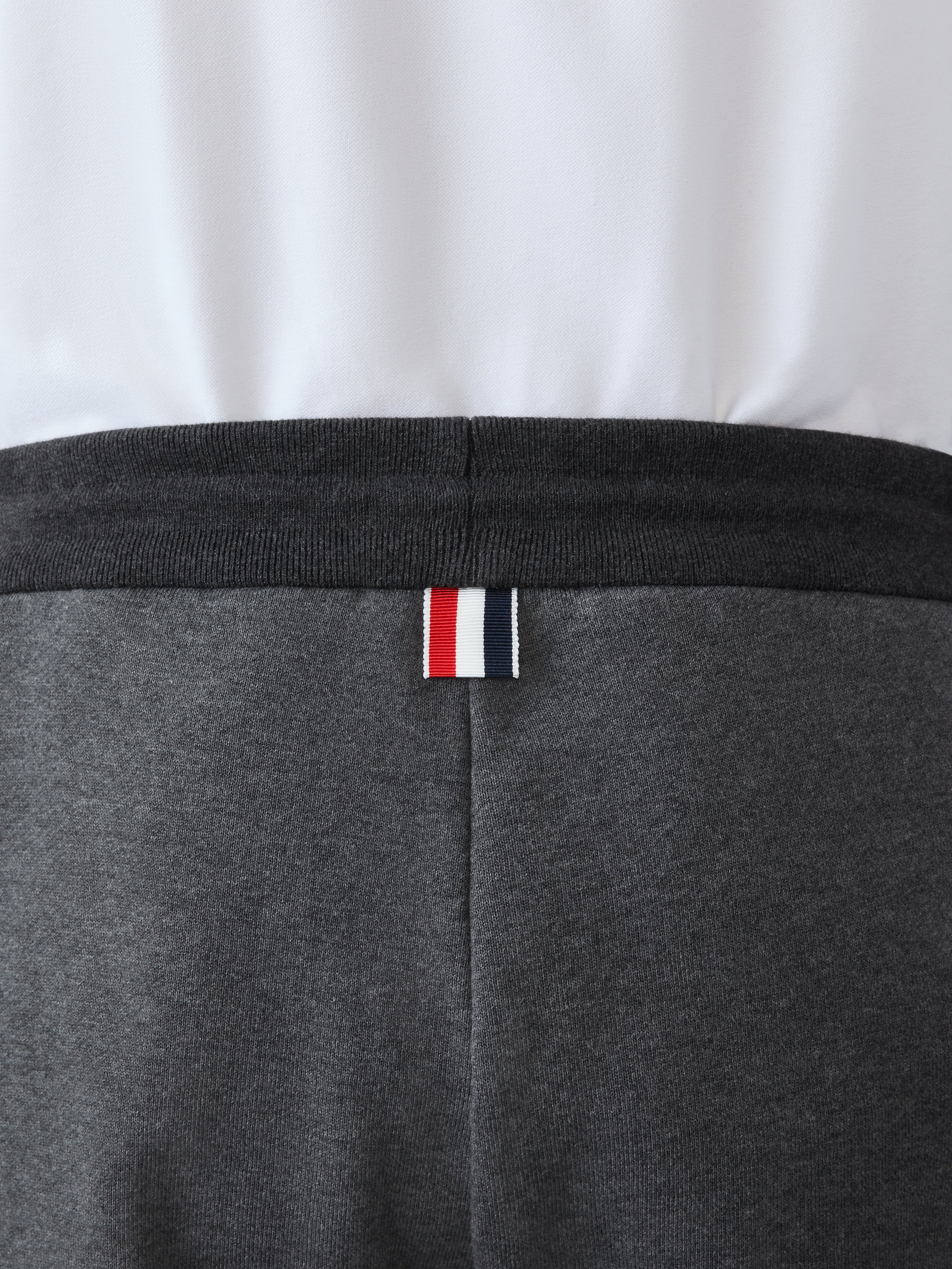 Sweatpants W/ Engineered 4 Bar In Solid Classic Loopback