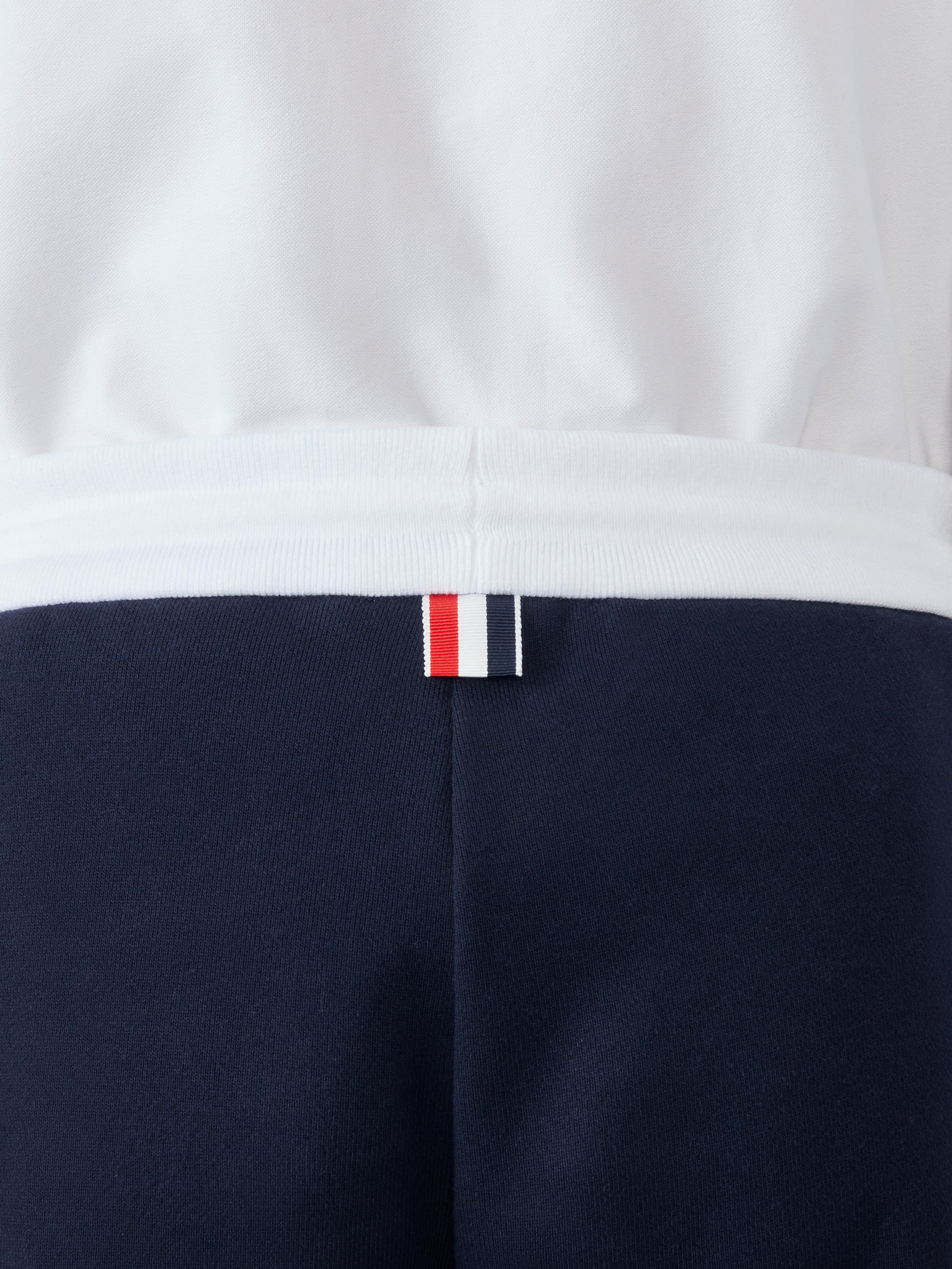 Sweatpants W/ Engineered 4 Bar In Solid Classic Loopback