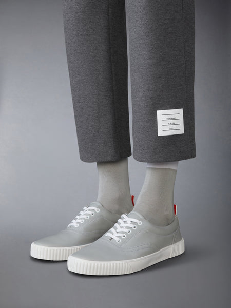 DOUBLE FACE TECH TWILL 4-BAR TROUSERS MED GREY