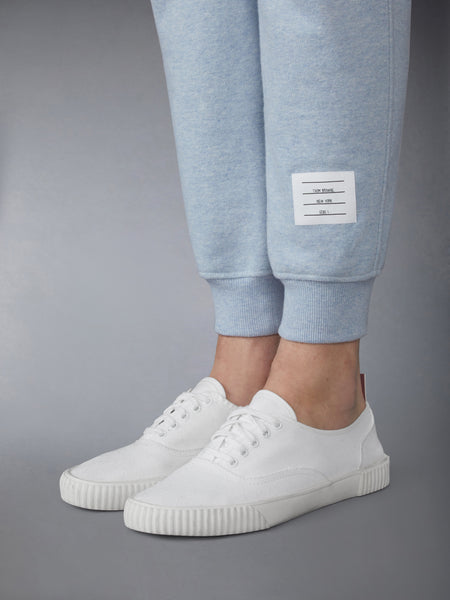 MELANGE BRUSHED LOOPBACK 4-BAR SWEATPANTS