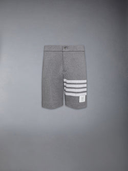 DOUBLE FACE KNIT 4-BAR BERMUDA SHORTS