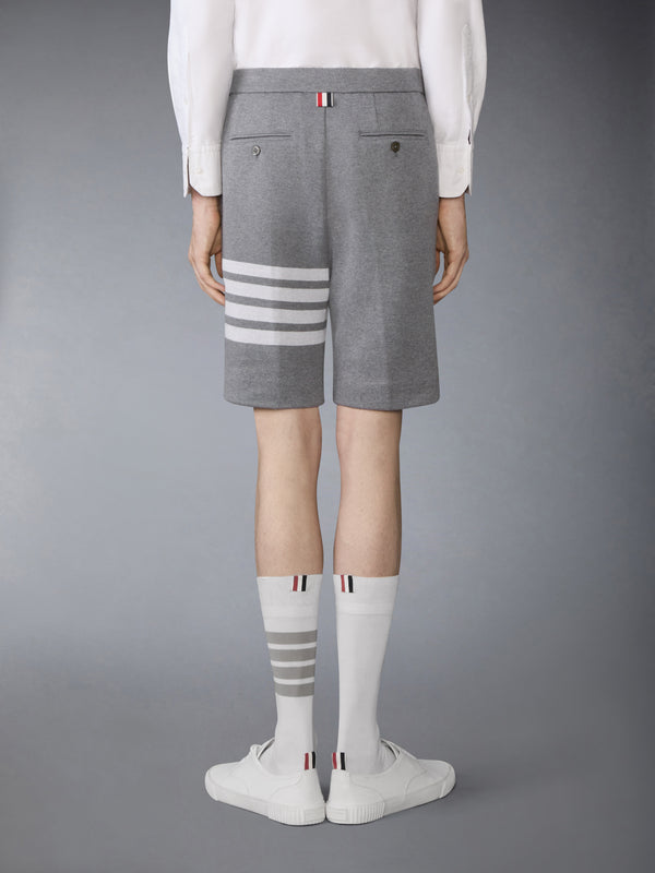 DOUBLE FACE KNIT 4-BAR BERMUDA SHORTS - image 2