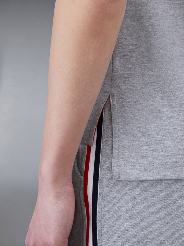 JERSEY RELAXED SIDE SLIT TEE