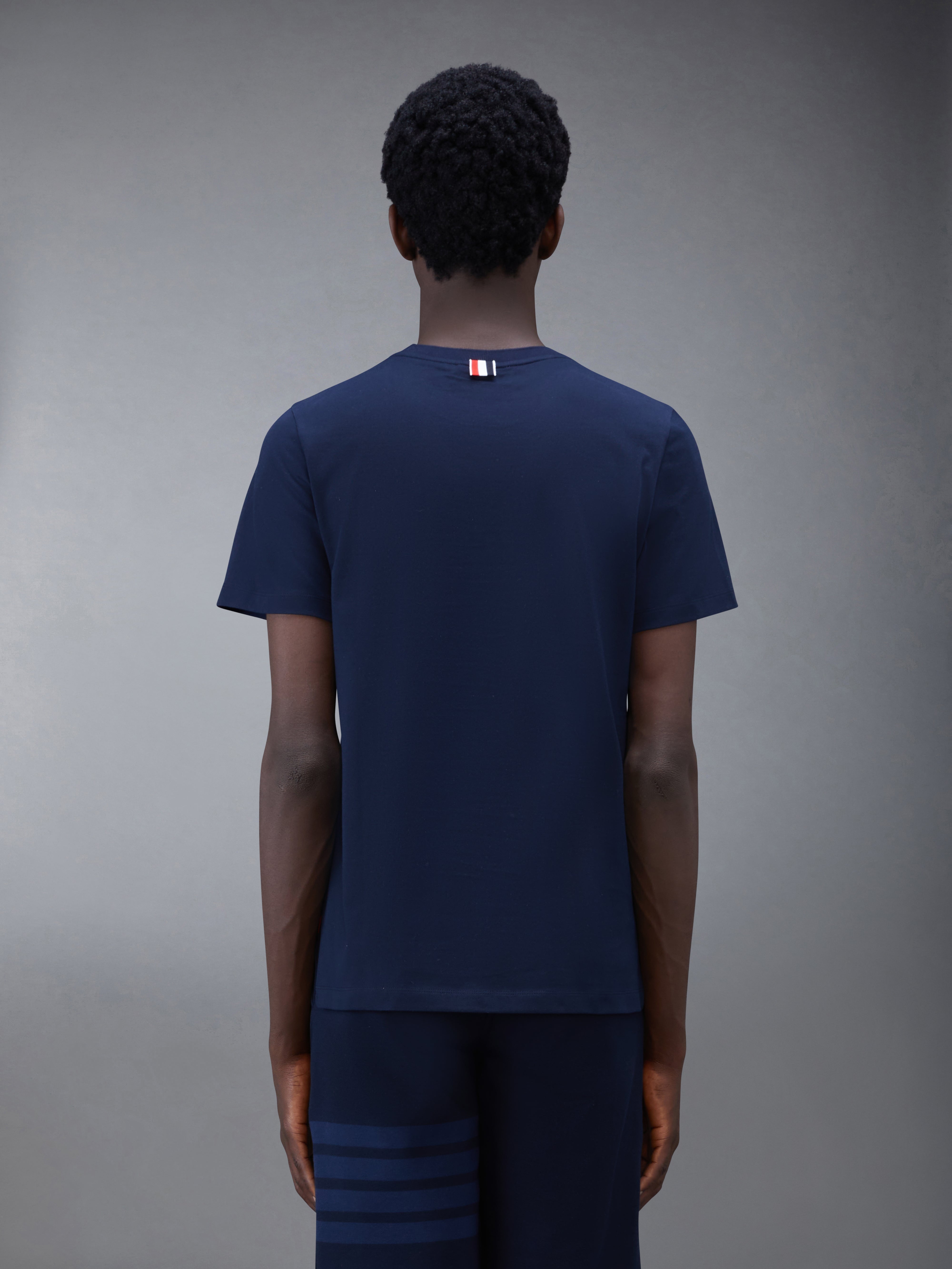 ジャージー リラックス サイドスリット Tシャツ | Thom Browne