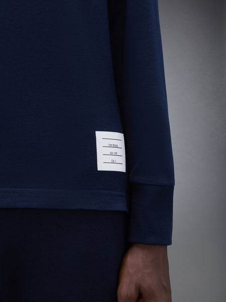 JERSEY 4-BAR RUGBY LONG SLEEVE TEE NAVY