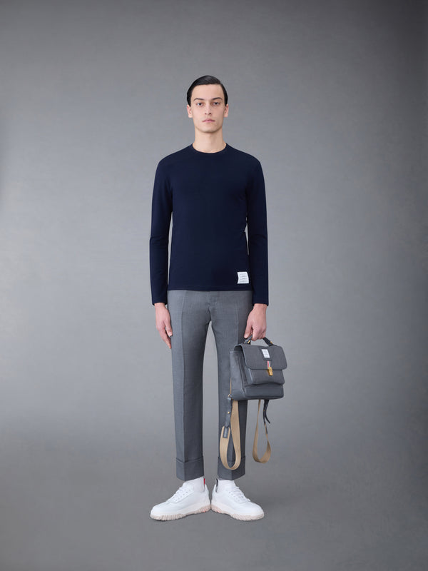 Wool Jersey 4-Bar Long Sleeve Tee - image 3