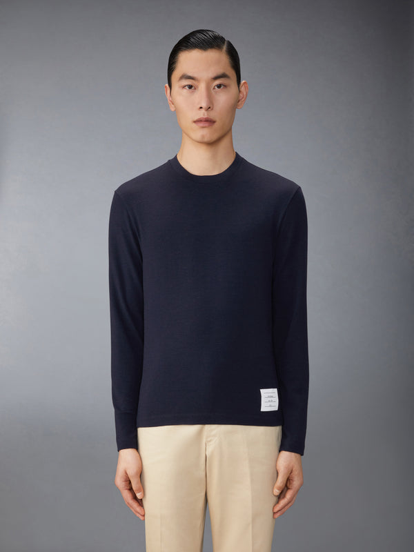 WOOL JERSEY 4-BAR TEE - image 1