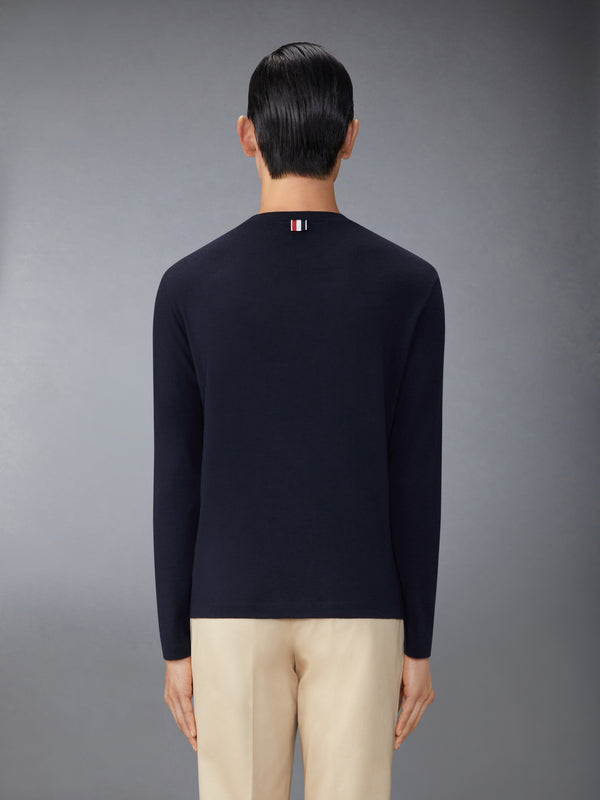 WOOL JERSEY 4-BAR TEE - image 2