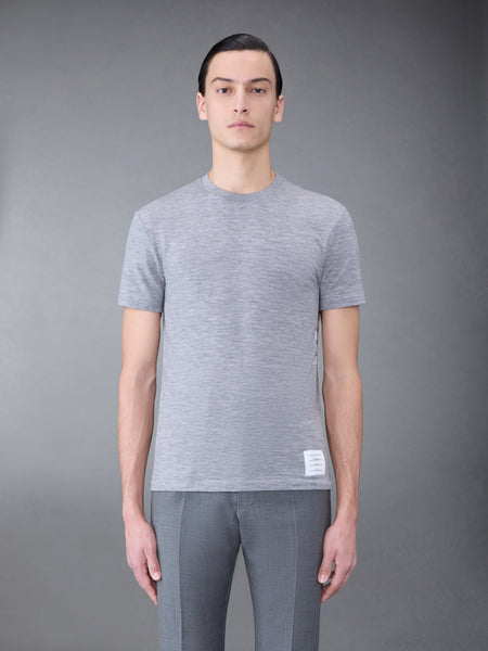 Wool Jersey 4-Bar Tee LT GREY