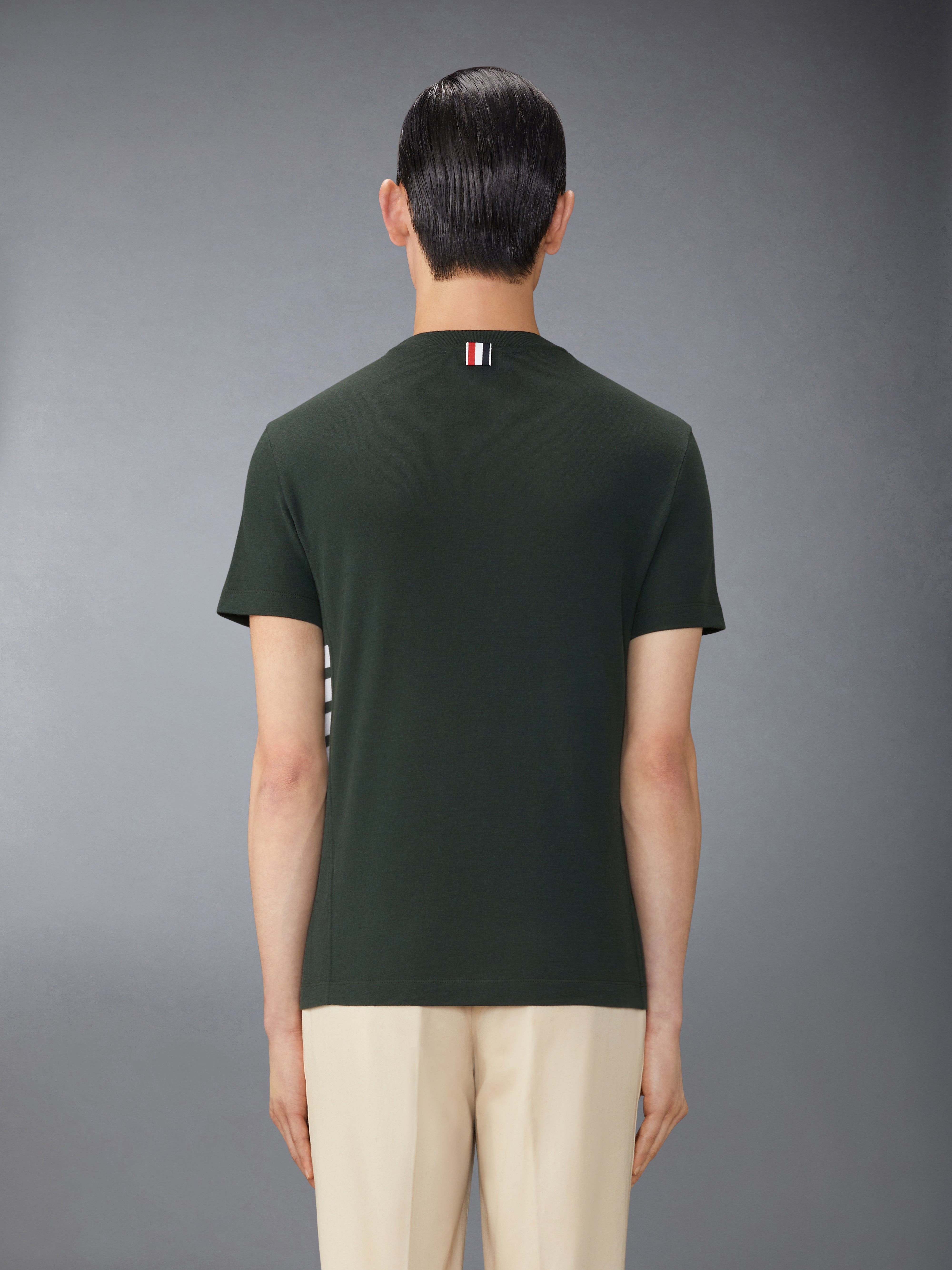 ★THOM BROWNE★ウールジャージーバーTシャツ ウールジャージー 4バーTシャツ | Thom Browne