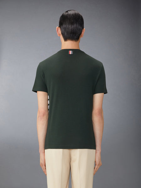 ウールジャージー 4BAR Tシャツ 緑