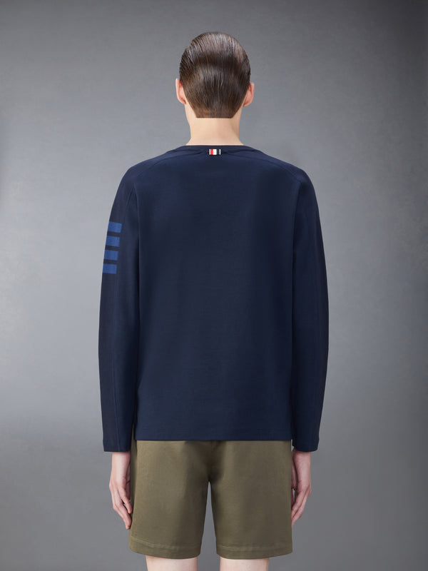 COTTON 4-BAR TEE - image 2