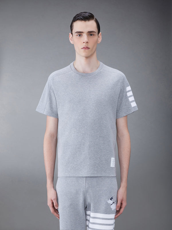 COTTON 4-BAR SHORT SLEEVE TEE - featured image