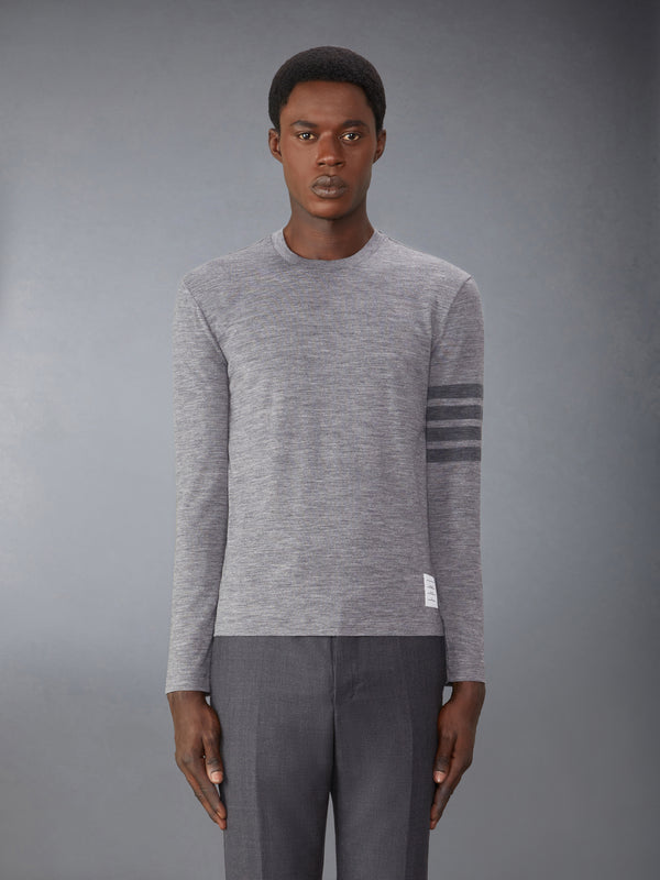 WOOL JERSEY 4-BAR TEE - featured image