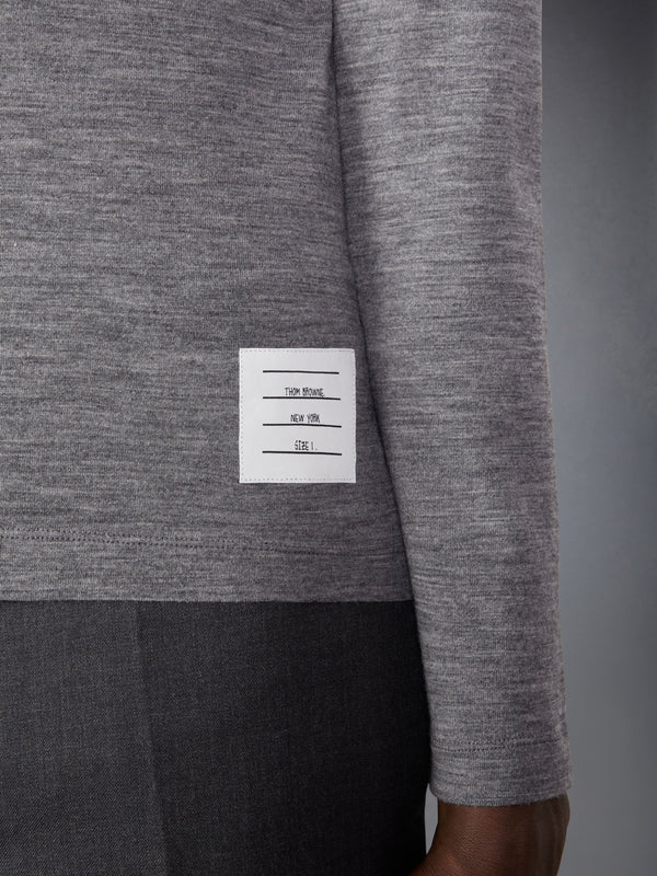 WOOL JERSEY 4-BAR TEE - image 4