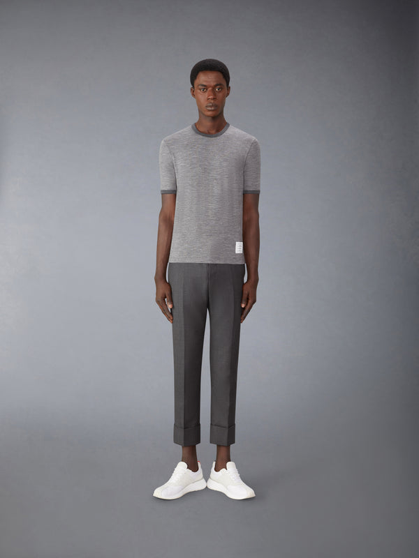 WOOL JERSEY RINGER TEE - image 3