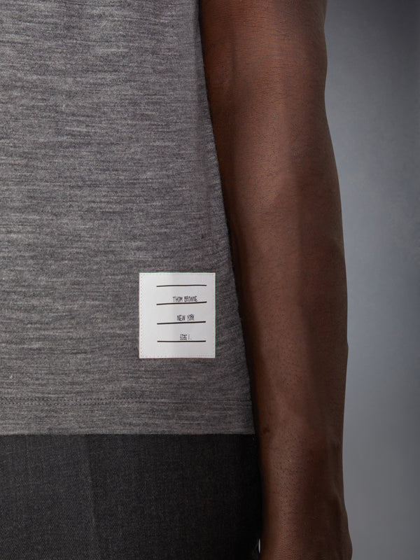 WOOL JERSEY RINGER TEE - image 4