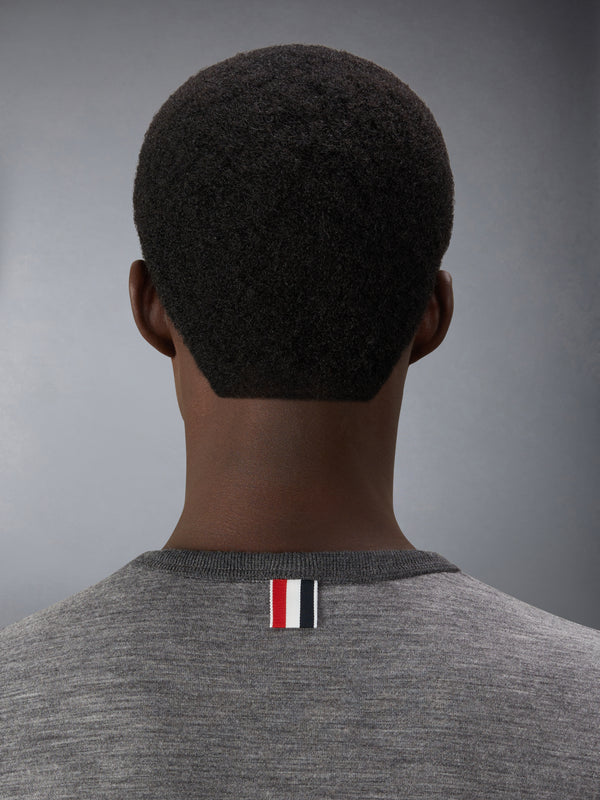 WOOL JERSEY RINGER TEE - image 6