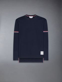 コットン　ラグビー　長袖Tシャツ