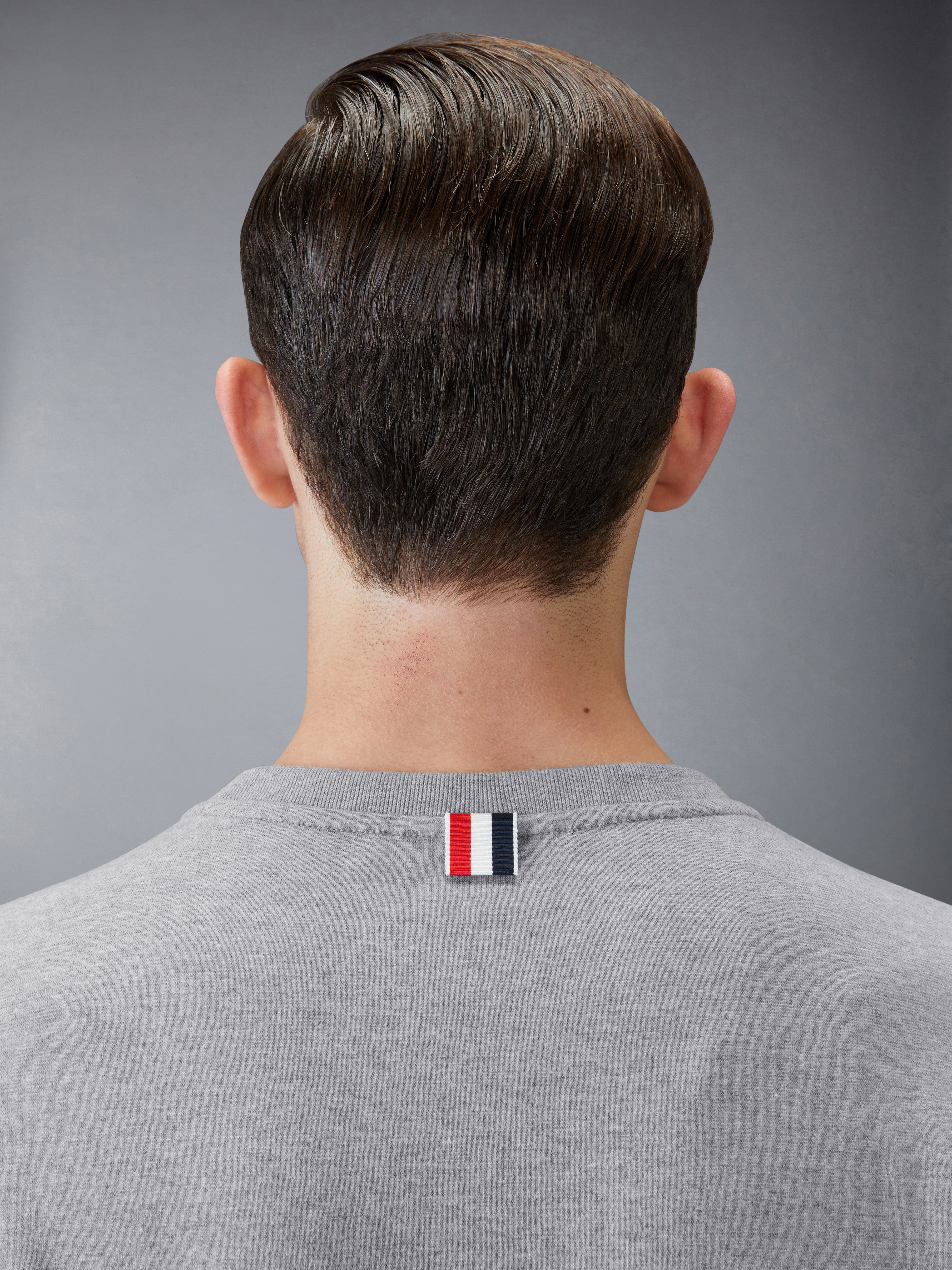 Tシャツ・カットソー THOM BROWNE 25SS Navy Rugby RWB T-Shirt MJS282A J0199 415 RWB STRIPE RUGBY TEE | Thom Browne