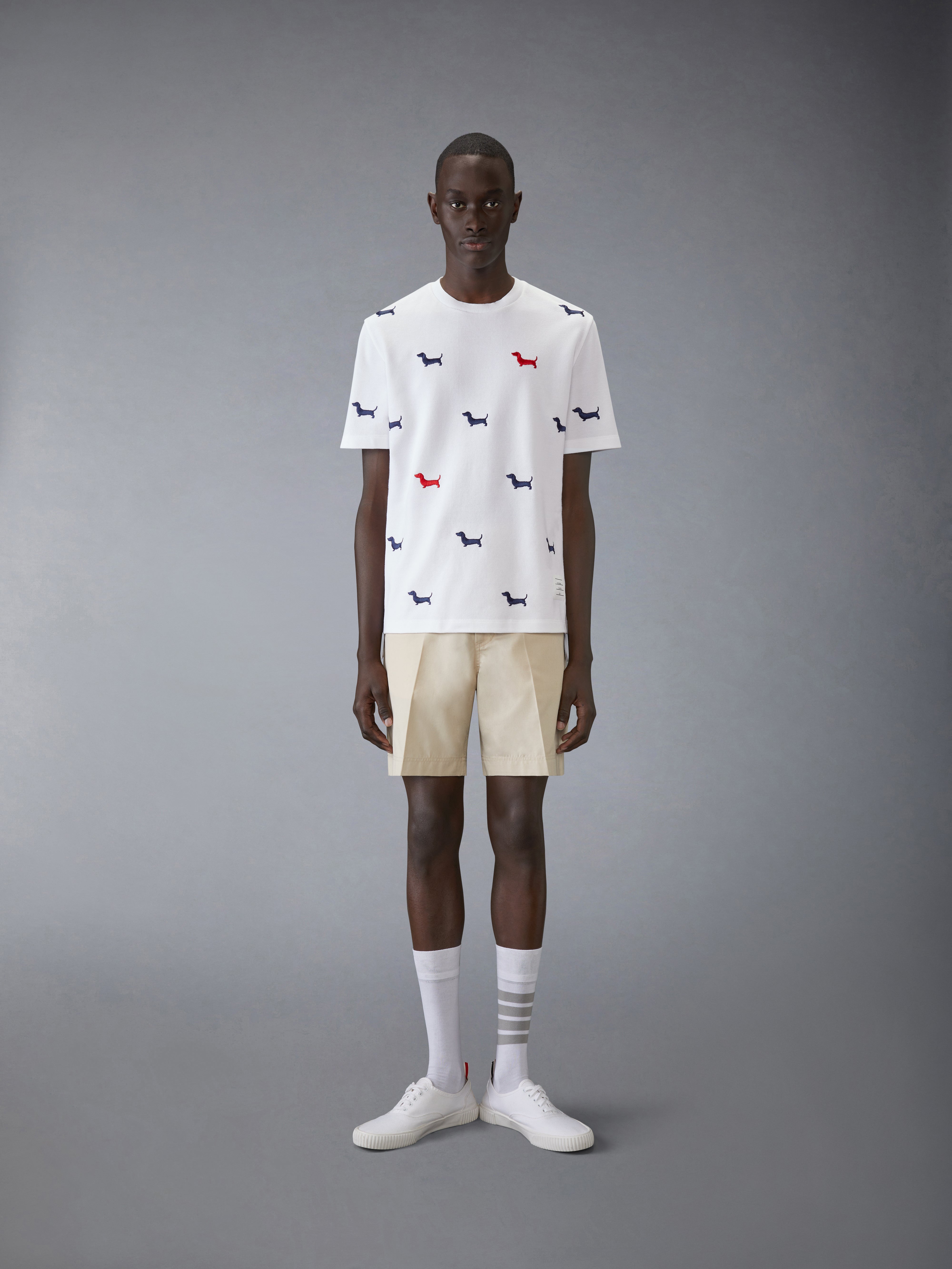 クラシック ピケ HECTOR 半袖Tシャツ | Thom Browne