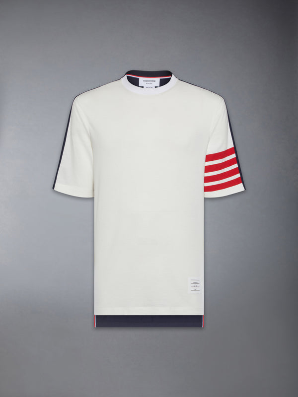 JERSEY 4-BAR COLOR BLOCK TEE - featured image