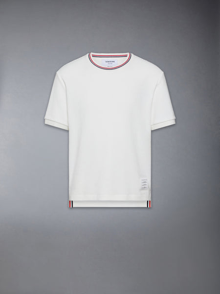 コットンワッフル リブ カフ Tシャツ