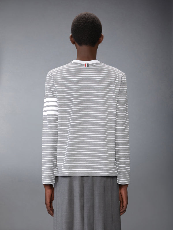 MILANO STRIPE 4-BAR LONG SLEEVE TEE - image 2