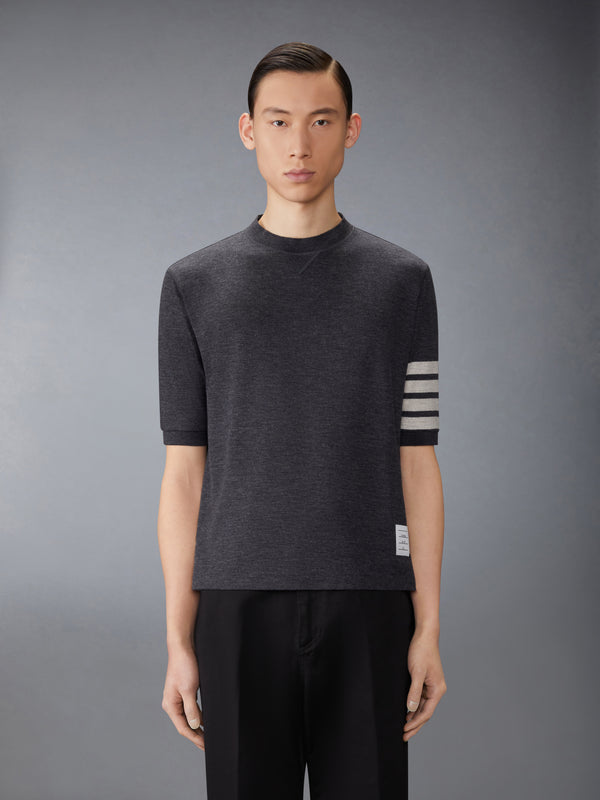 WOOL JERSEY 4-BAR TEE - image 1