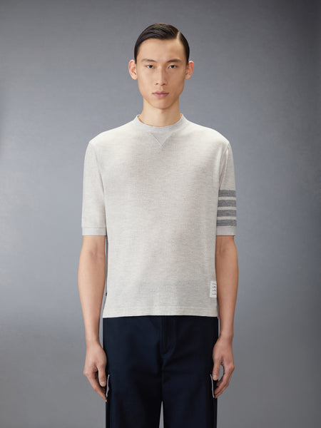 WOOL JERSEY 4-BAR TEE