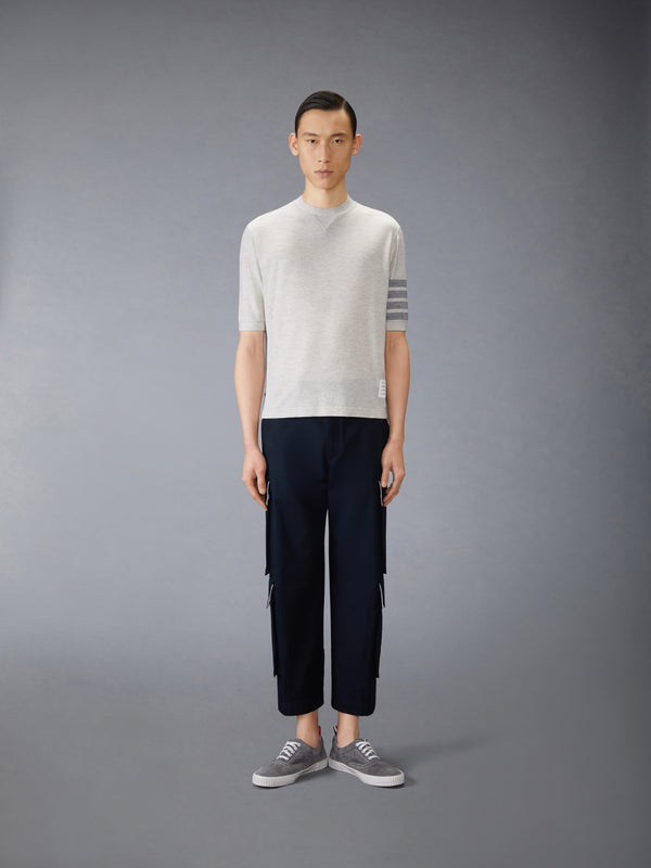 WOOL JERSEY 4-BAR TEE - image 3
