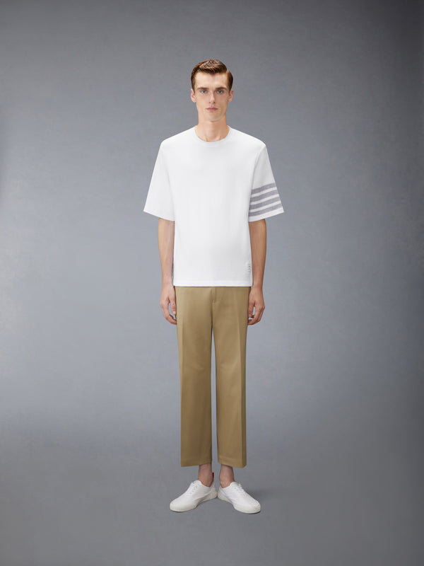 TEXTURED PIQUE 4-BAR TEE - image 3