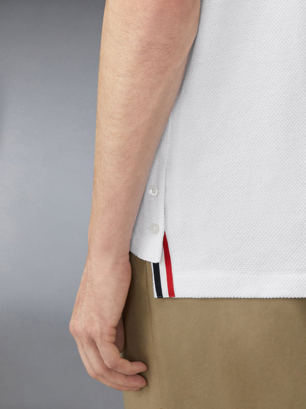 TEXTURED PIQUE 4-BAR TEE - image 5