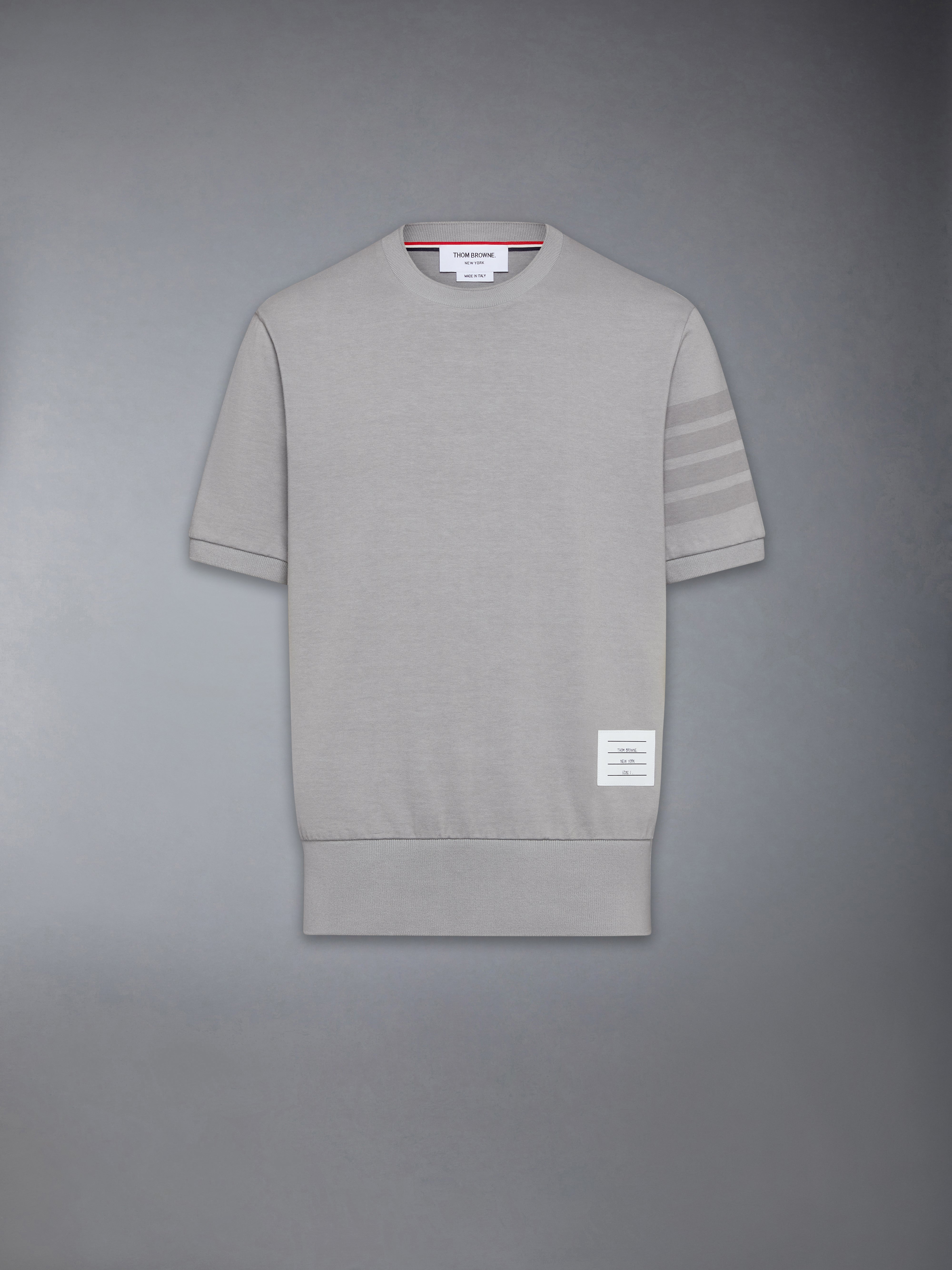 Cotton Jersey 4-Bar Tee | Thom Browne