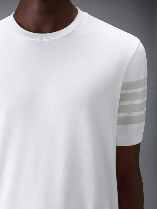 COTTON JERSEY 4-BAR TEE - image 5