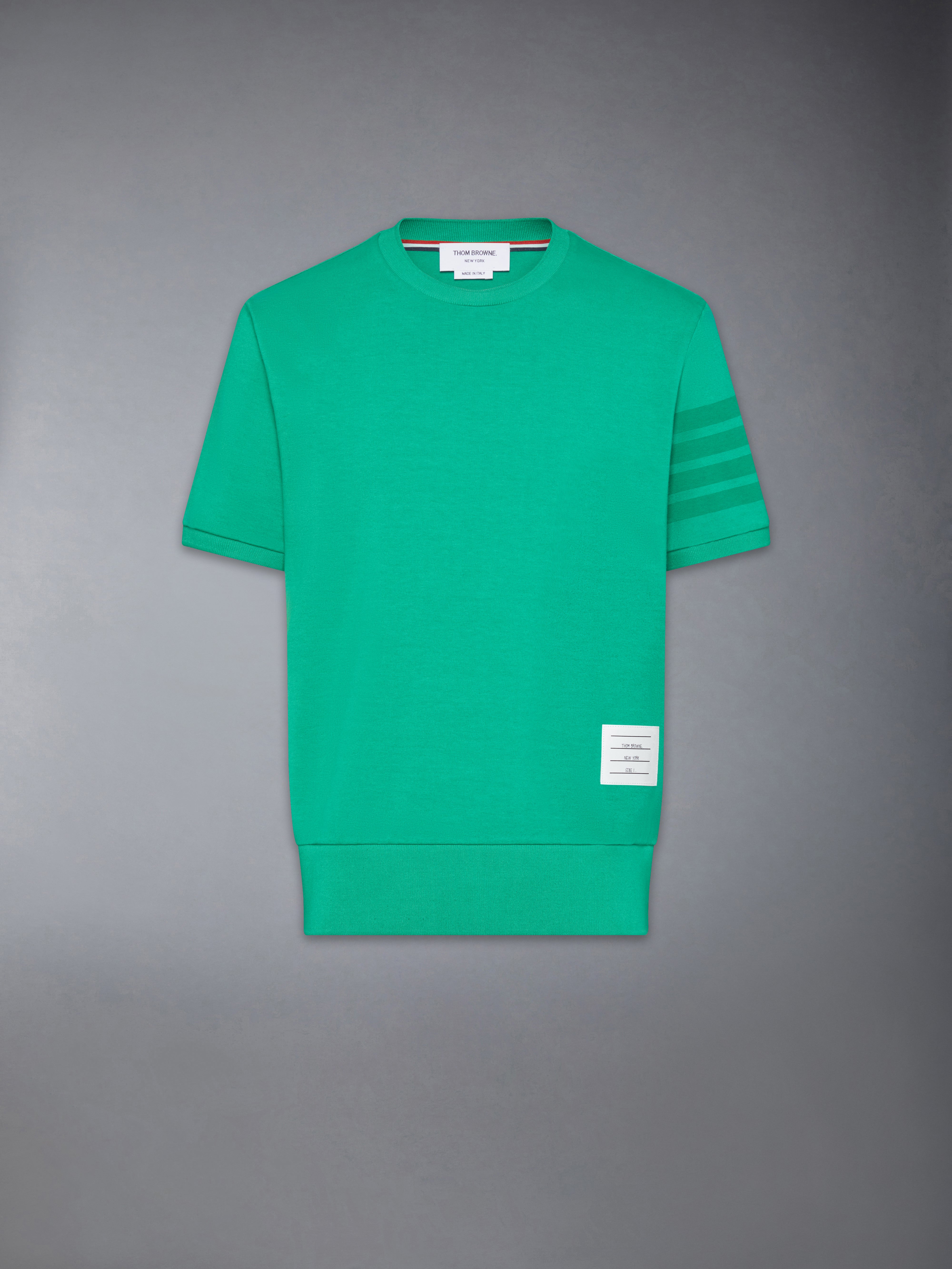 コットンジャージー 4-BAR Tシャツ | Thom Browne
