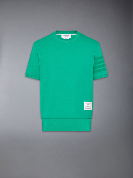 코튼 저지 4-바 티 라이트 그린