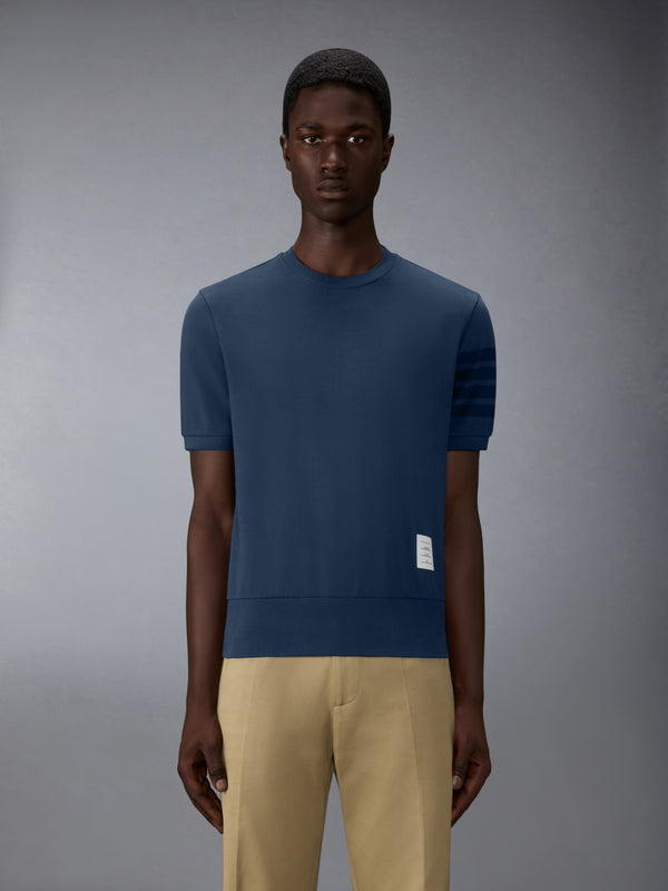 COTTON JERSEY 4-BAR TEE - image 1