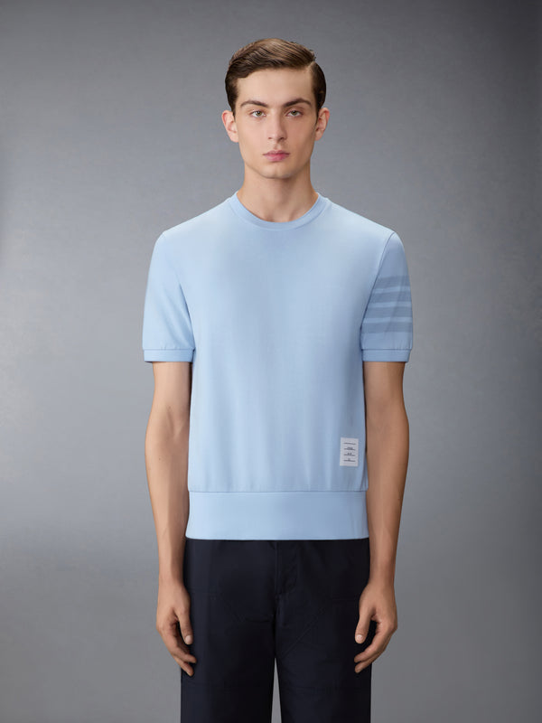 COTTON JERSEY 4-BAR TEE - image 1