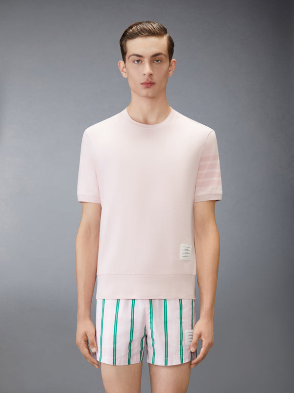 코튼 저지 4-바 티 - image 1