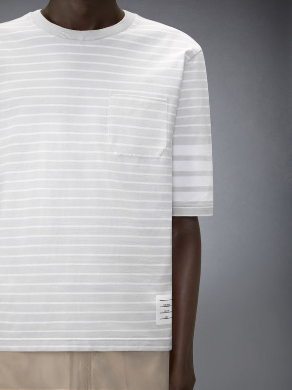 JERSEY 4-BAR KNIT POCKET TEE - image 5