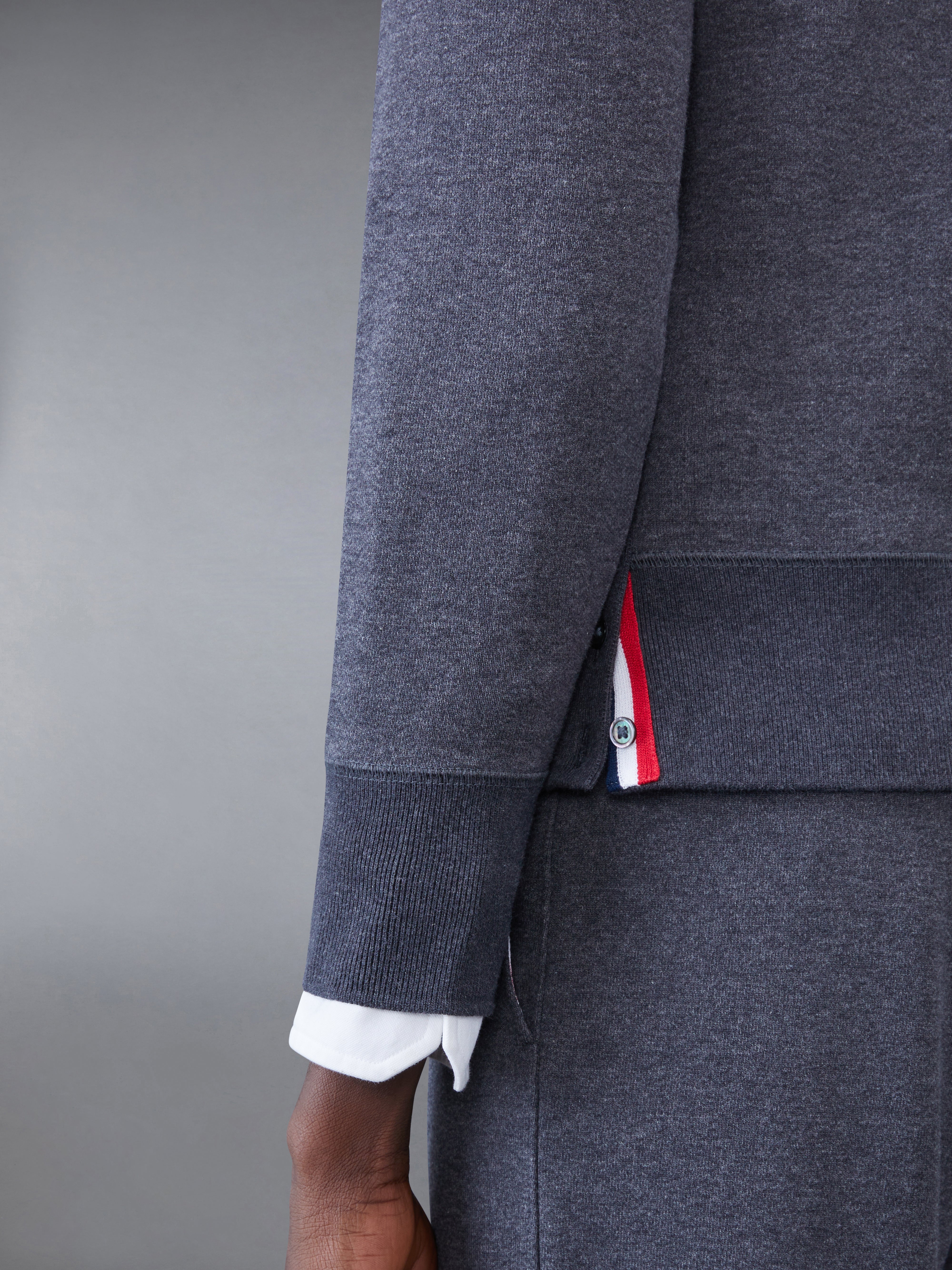 スウェット・トレーナー THOM BROWNE CLASSIC SWEATSHIRT IN CLASSIC LOOPBACK 4 BAR Classic Loopback 4 Bar Sweatshirt | Thom Browne